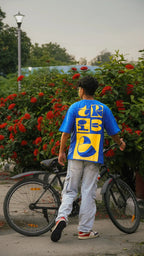 Tag of the Tribe T-shirt – Bold Puff Print | Oversized 240 GSM Streetwear by Throttle Tribe My Store