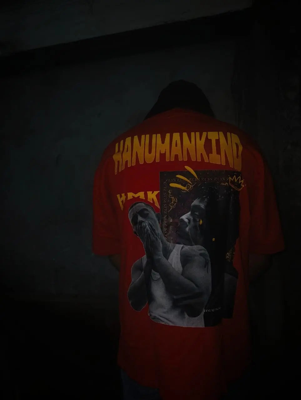 Throttle Tribe x Hanumankind Oversized Graphic Tee Throttle tribe