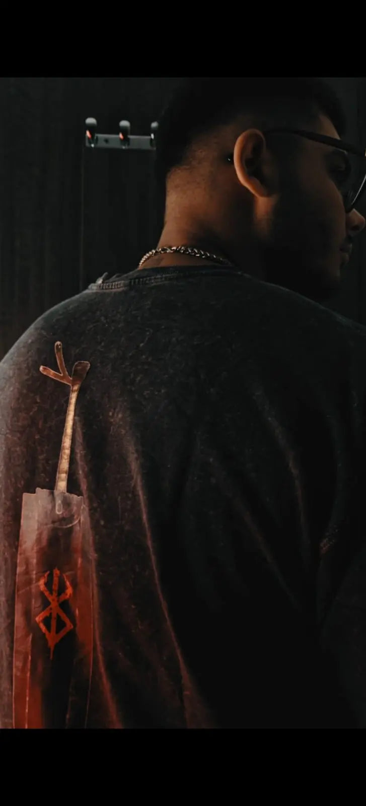 Berserk Oversized T-Shirt – acid wash | Inspired by Guts & Chaos My Store